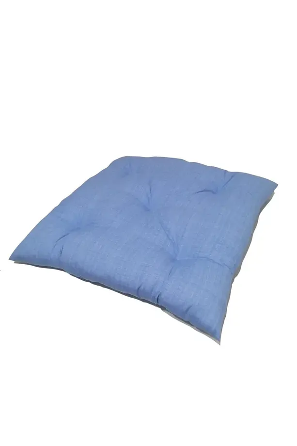 Dekoratif Yer Minderi 80cm X 80cm Mavi