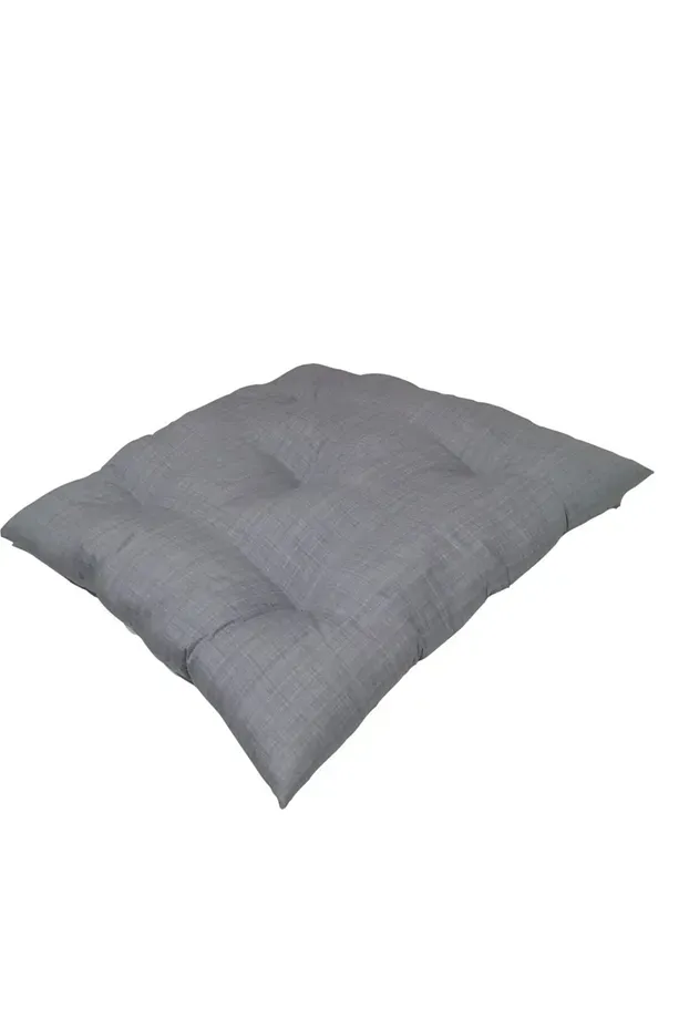 Dekoratif Yer Minderi 80cm X 80cm Gri Minder