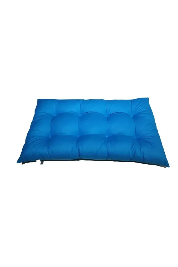 Yer Minderi 100 cm X 60 cm Mavi Minder